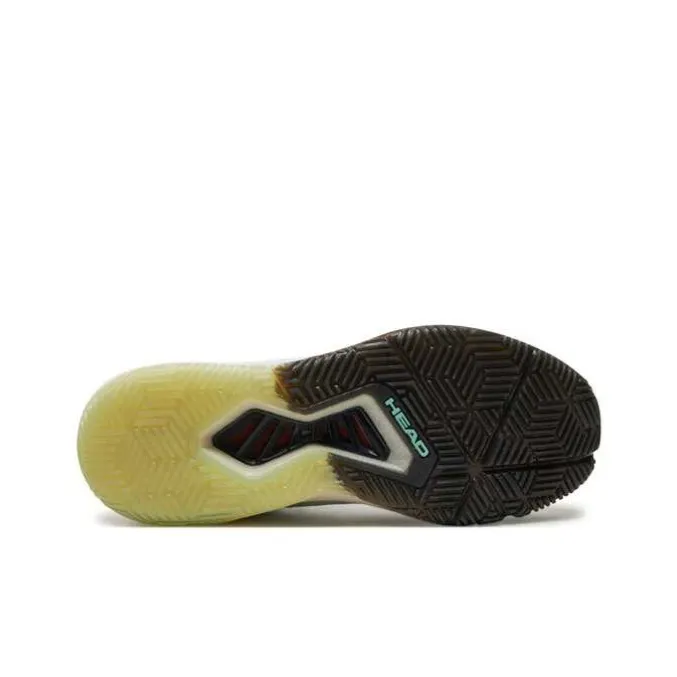 HEAD MOTION PRO PADEL Breathable Low Top Tennis Shoes Men's White Black-4