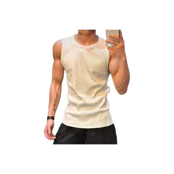 KVIV Tank Tops Men White 