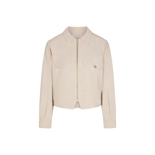 FRAME FW24 Jackets & Coats Women's Ecru