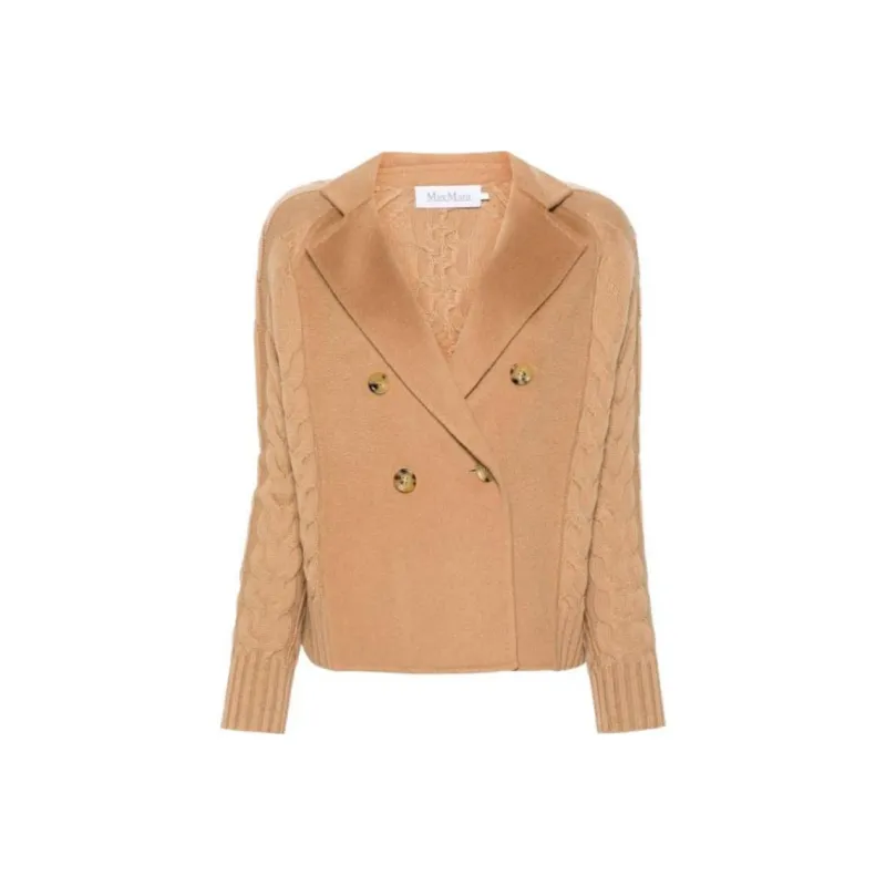 MaxMara Micio Cable knit Cardigan-0