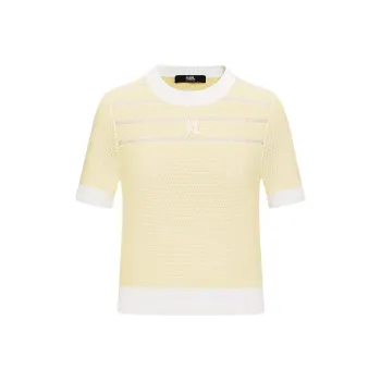 KARL LAGERFELD SS24 Knitwear Women's Yellow