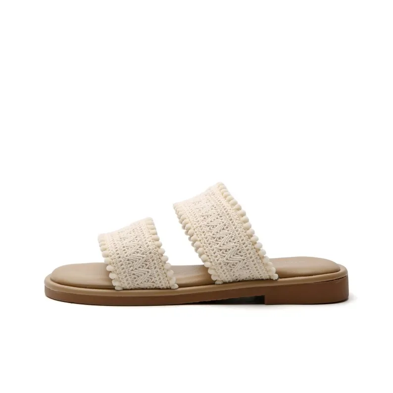 STELLA WEISZ Rubber Sole Slip Resistant Abrasion Resistant Slide Slippers Women's-4
