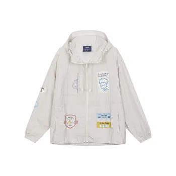 Bosieagender X The Little Prince Breathable UV Protection Sun Protection Clothing Unisex Khaki