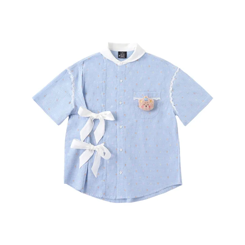 LAMLICKA Shirts Women's Blue-0