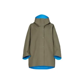 UNIQLO X Marni Women's Block Teck Half Coat Olive