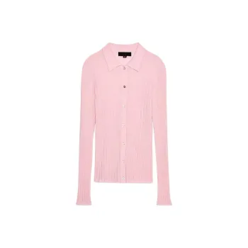 ZARA Knitwear Women's Light Pink Red