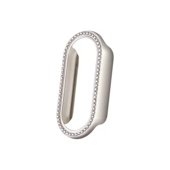 FZRT Rhinestone Embellished Semi Box Collection Watch Case Unisex