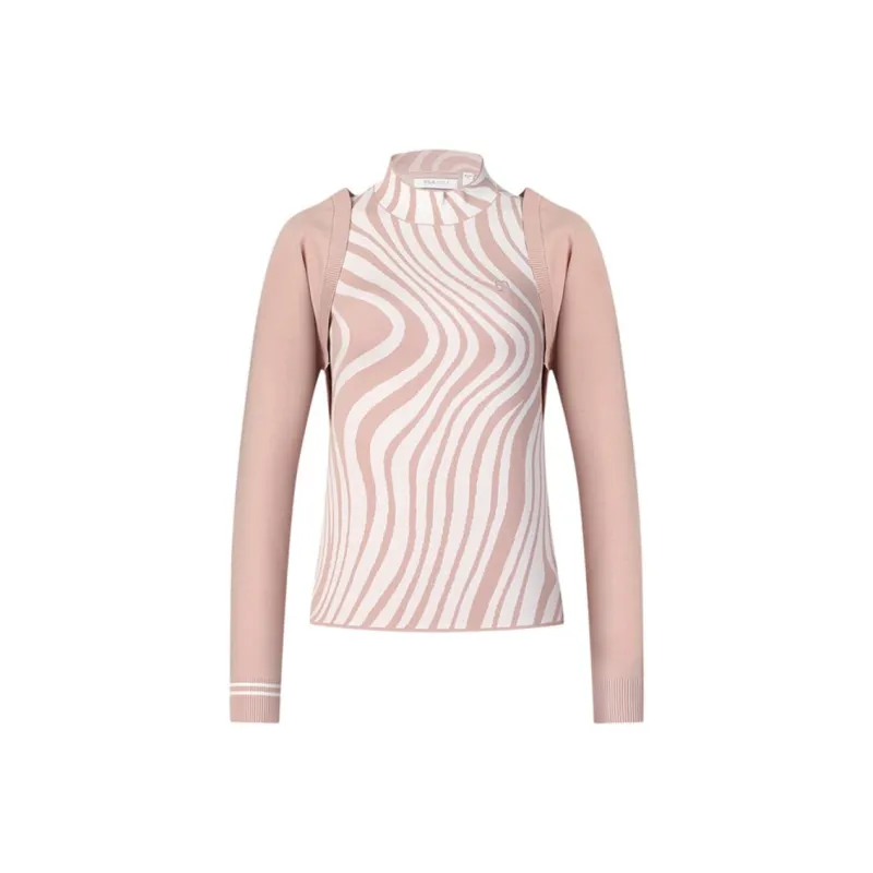 FILA Golf Series Knitwear Women's 2-Piece Set Light Cameo Brown-0