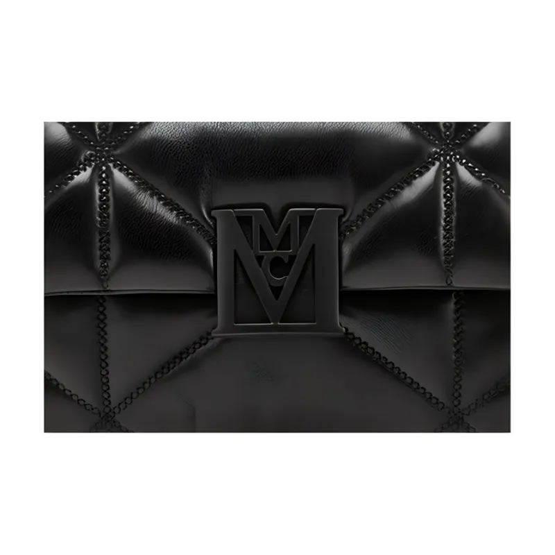 MCM Travia Visetos Cow Leather Satchel Bag Crossbody Bag Handbag Women's-1