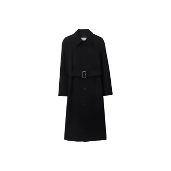 Burberry Coats Women's Black