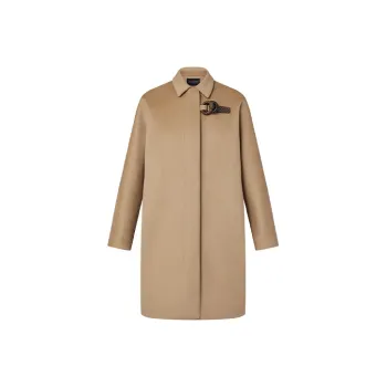 LOUIS VUITTON Double Ring Cocoon Coat