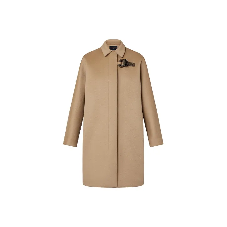 LOUIS VUITTON Double Ring Cocoon Coat-0