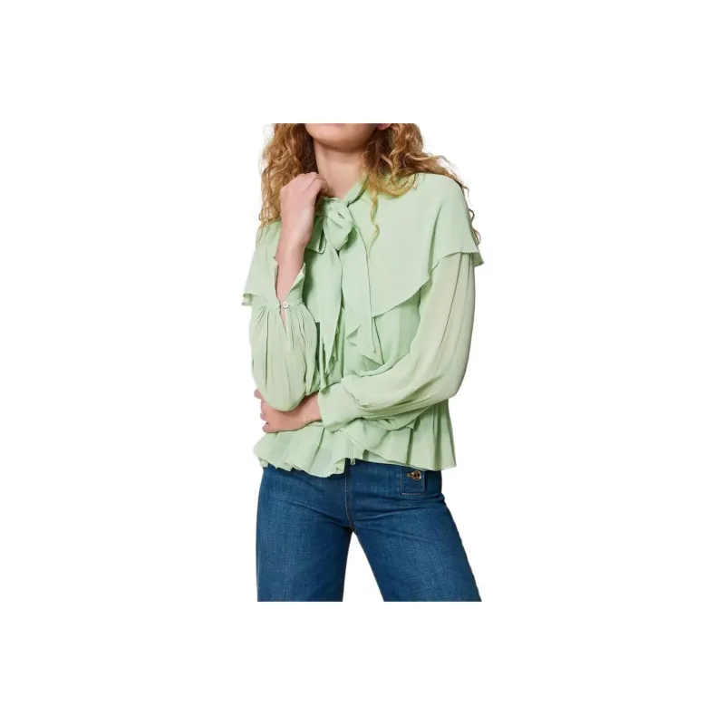 Twinset Flounces Blouse-0