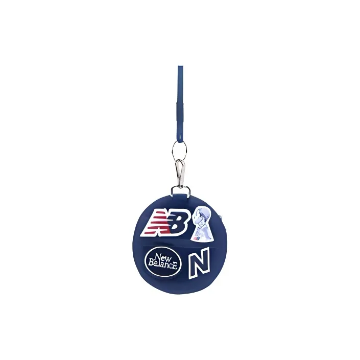 New Balance ANB Collaboration Fabric Shoulder Bag, Crossbody Bag Regular Unisex Navy Blue-0