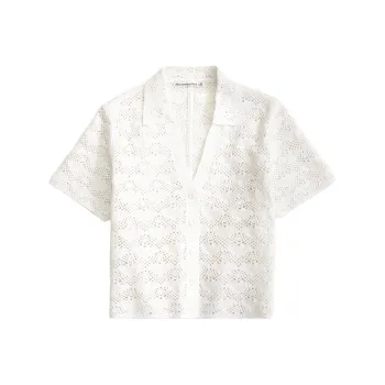 Abercrombie＆Fitch Polo Shirt Women's Cream