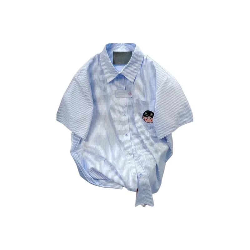 PLAY BUSH Shirts Women's Blue-0
