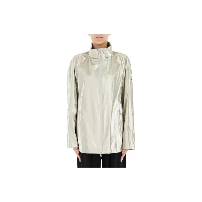 MaxMara Zip Up Metallic Jacket-0
