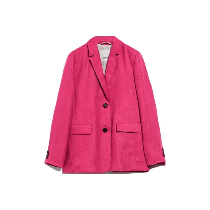'S MAX MARA Single Breasted Long Sleeved Blazer-0