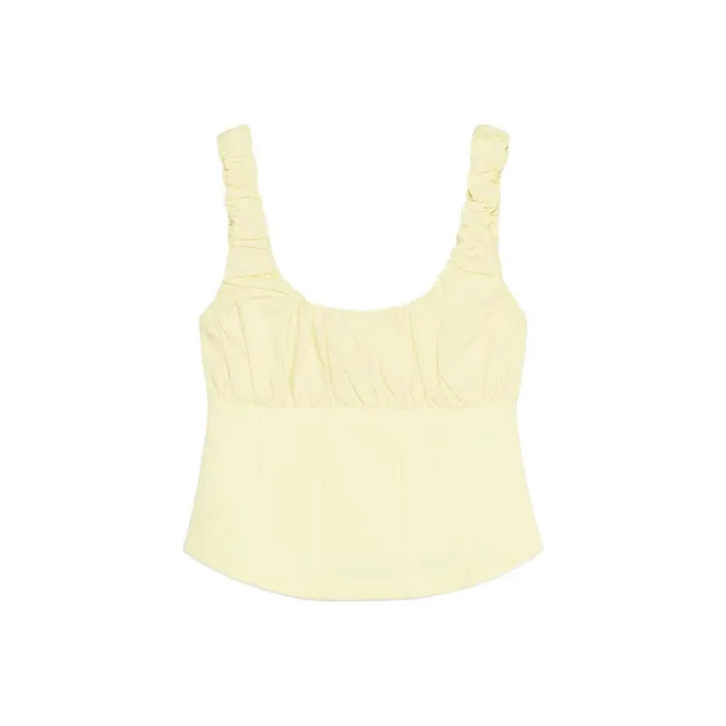 ZARA Camisoles Women's Yellow-0