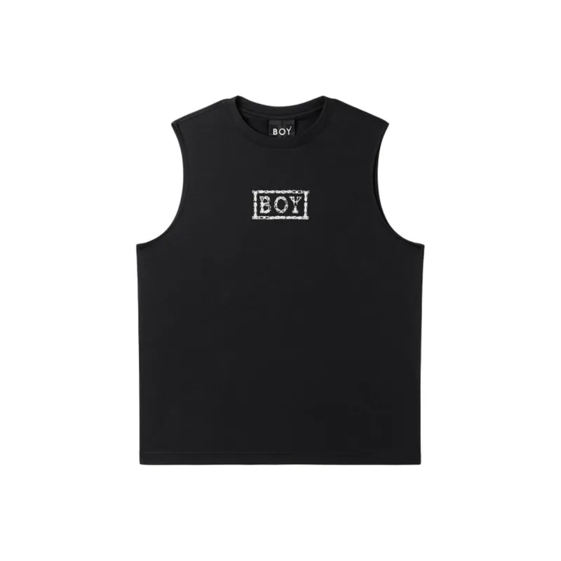Boy London Tank Top Unisex Black-0