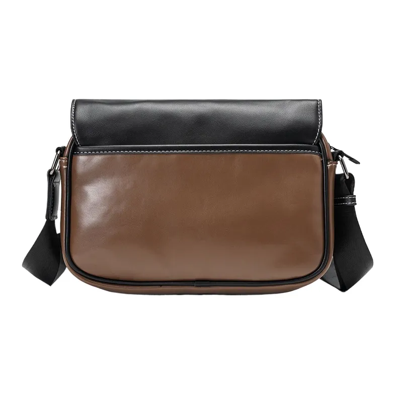 CARTELO PVC With Polyester Messenger Bag, Shoulder Bag Unisex Black-3