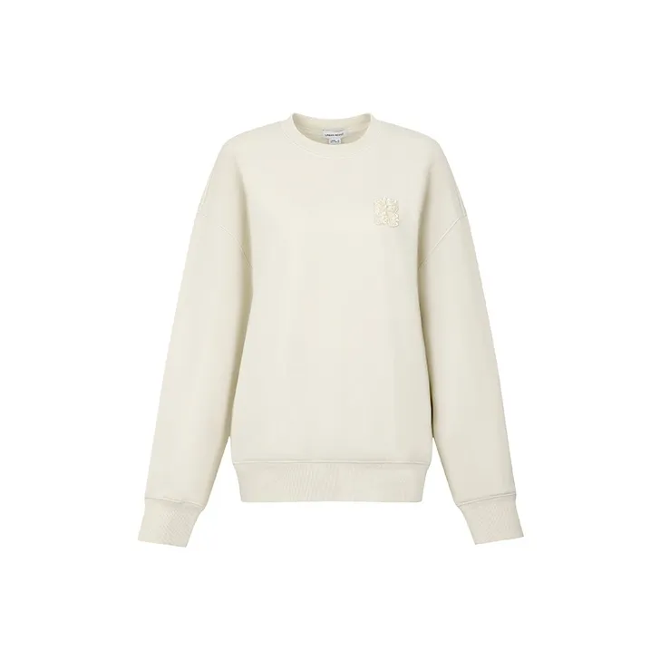 URBAN REVIVO Sweatshirt Women's Warm Gray-0
