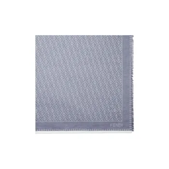 FENDI Cotton Shawls Women's Blue