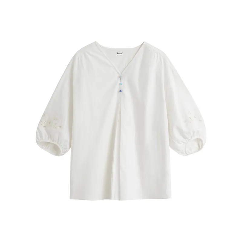 Inman Shirt Women's Pearl White-0