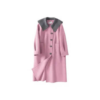 XIANGYING Coats Women's Pink