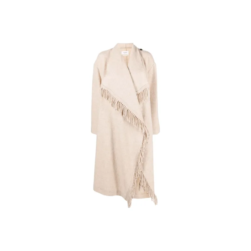 ISABEL MARANT Coats Women's Light Beige-0