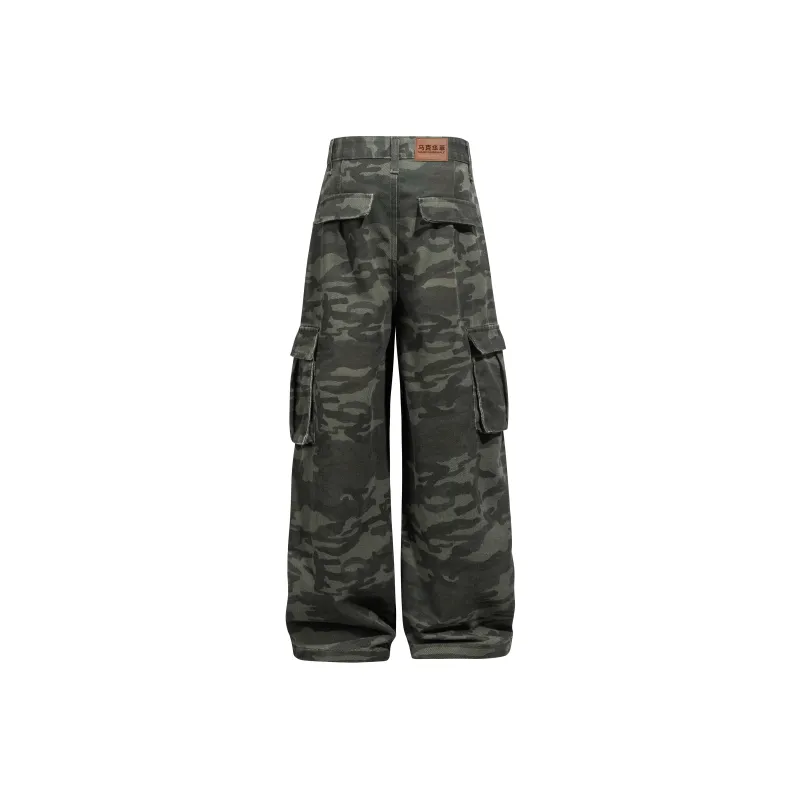 FAIRWHALE Jeans Unisex Camouflage-1