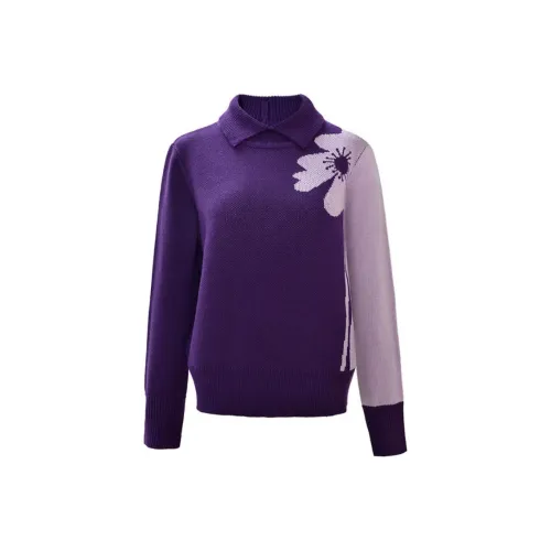 DIFFIE RIEGER Knitwear Women's Purple