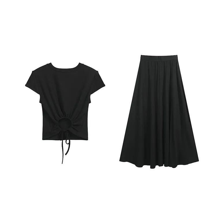 AHDO Two Piece Skirt Sets Women's-1