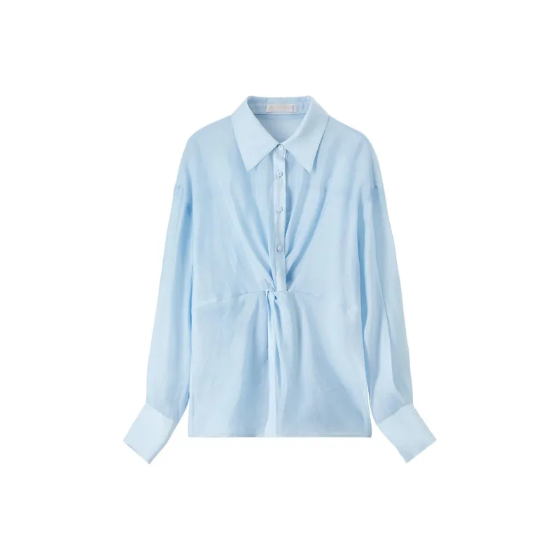 SENTUBILA Shirt Women's Glacier Blue-0
