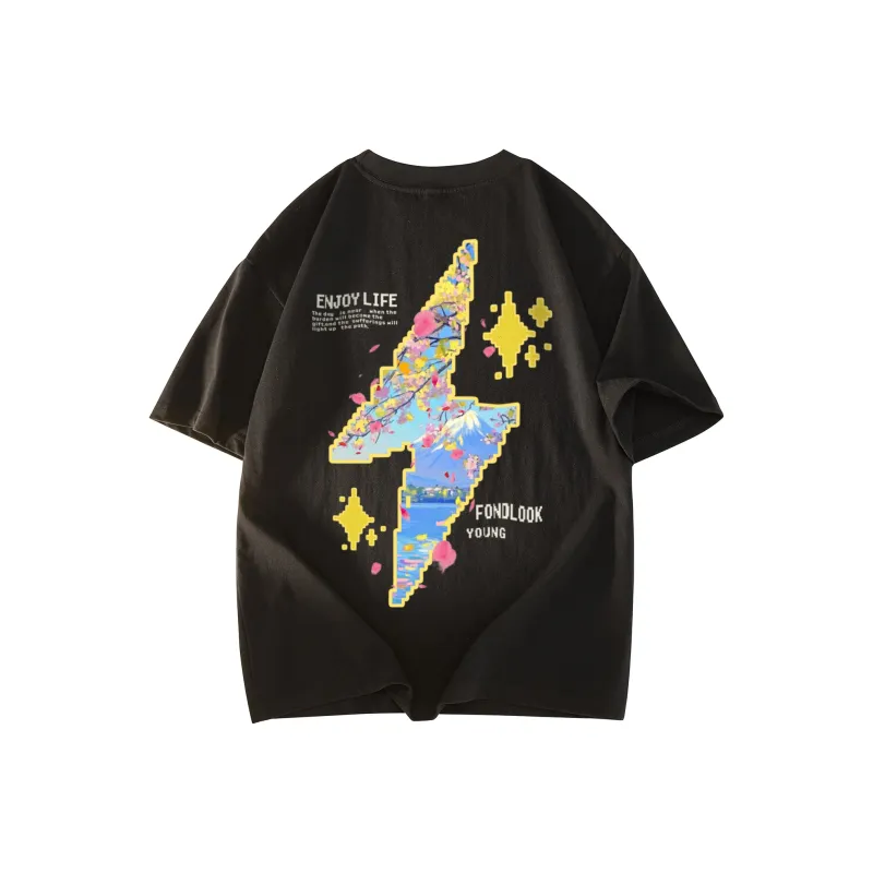 FONDLOOK T Shirts Unisex-0