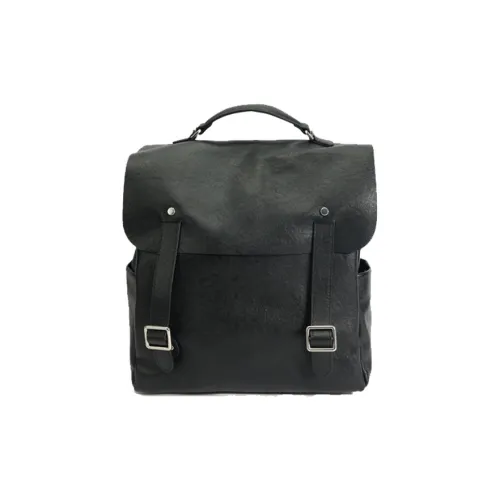 Bullrun Vegetable Tanned Cow Leather Backpack Women's Multicolor