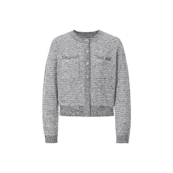 Hopeshow Knitwear Women's Star White Gray