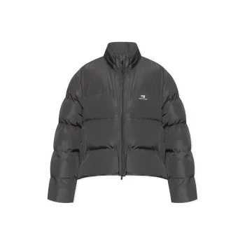 Balenciaga Sports Icon Oversized Puffer Jacket 'Grey'