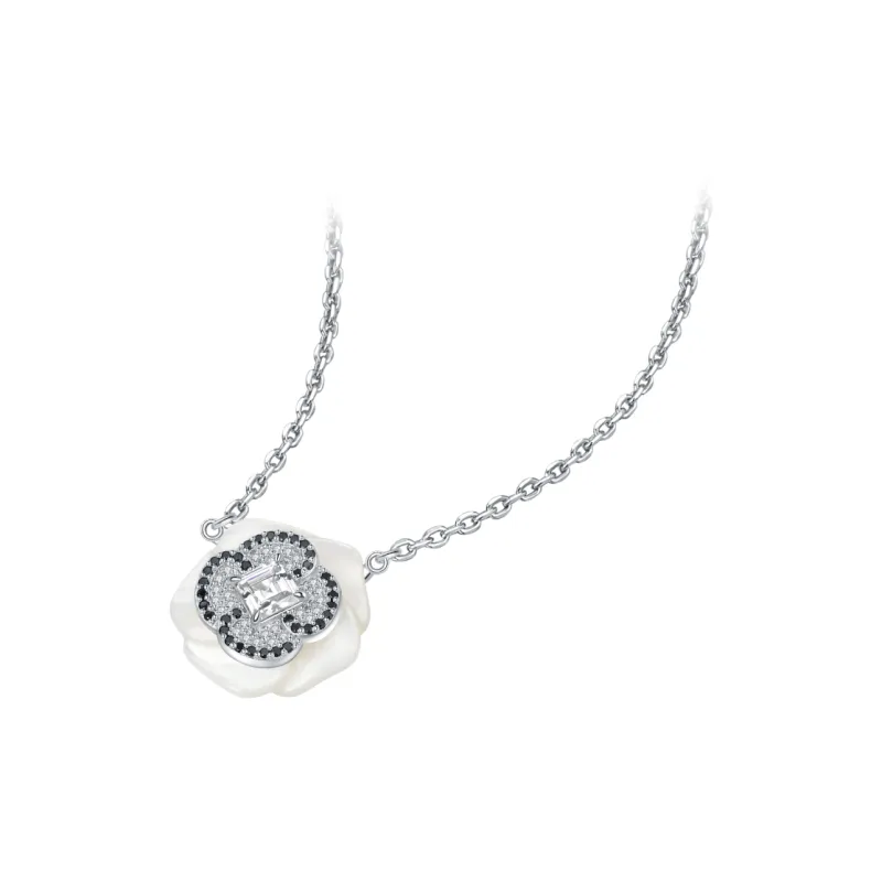 BABYBEI 925 Sterling Silver Necklaces Women's-3
