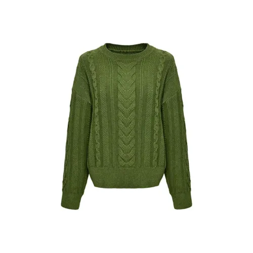DIFFIE RIEGER Knitwear Women's New Oxygen Green