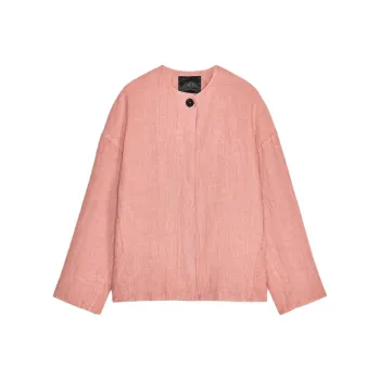ZARA ZW Series Jackets & Coats Women's Pink
