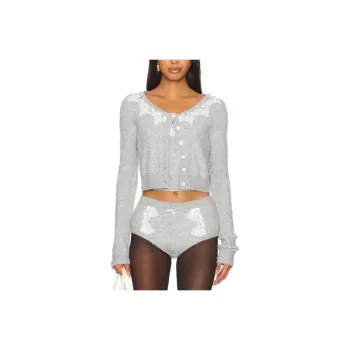 FOR LOVE & LEMONS Knitwear Women's Gray