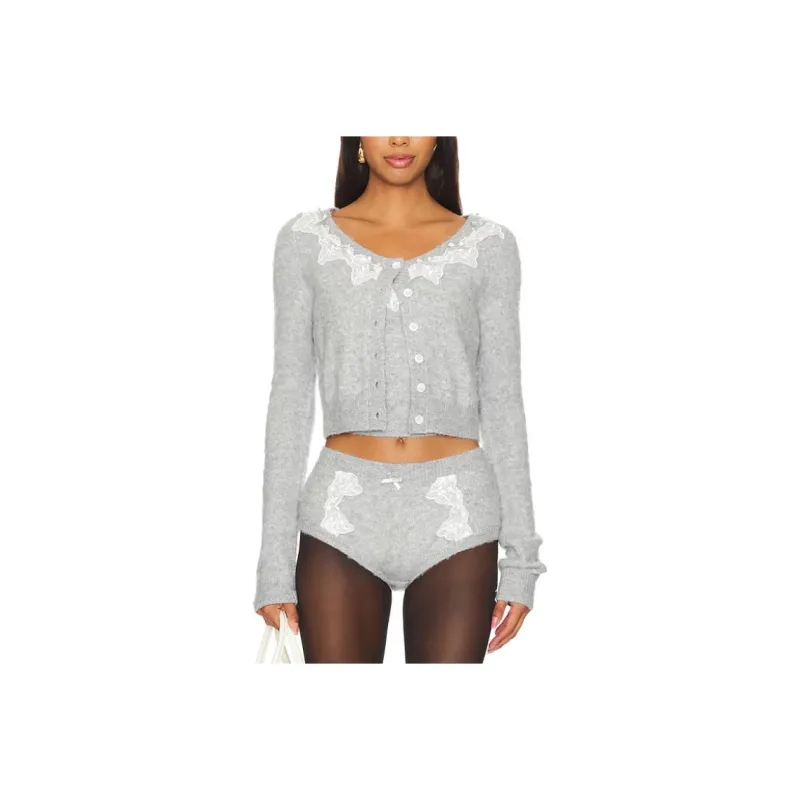FOR LOVE & LEMONS Knitwear Women's Gray-0