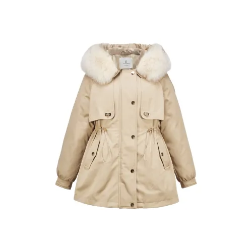 XIANGYING Down Jackets Women's