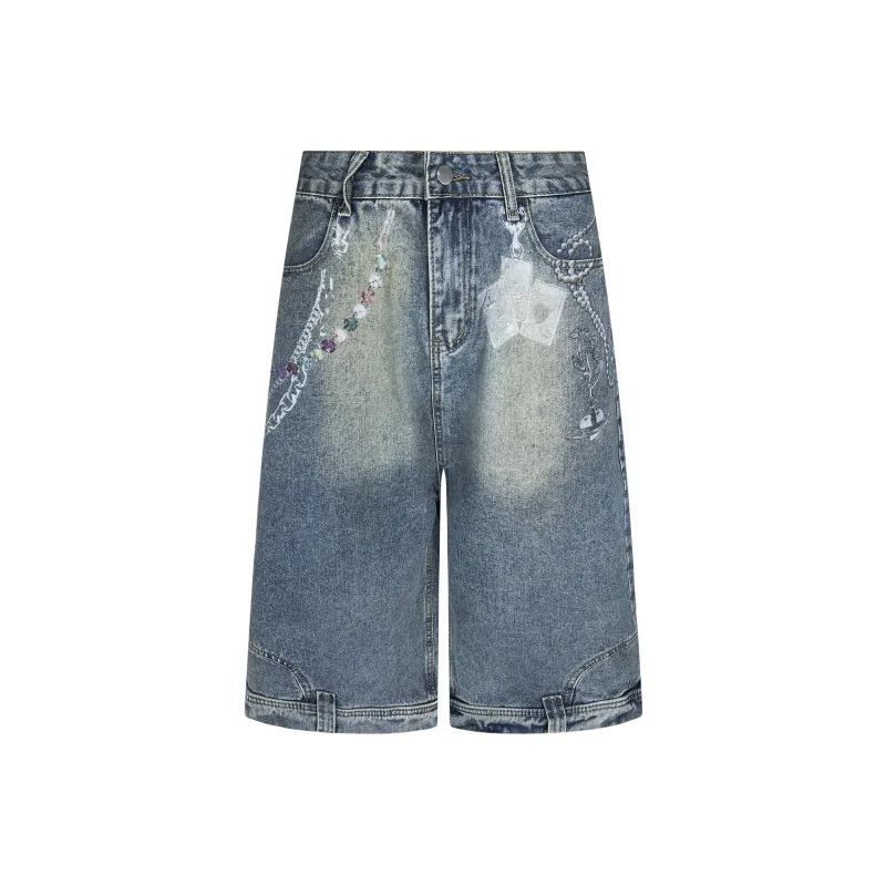 Xmithie Denim Shorts Unisex-0