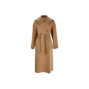 'S MAX MARA Belted Long Sleeved Coat