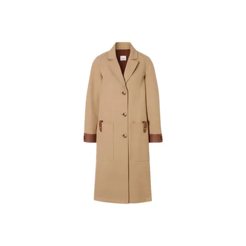 Burberry Coats Women's Yellow