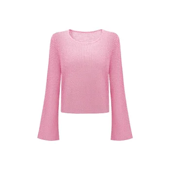 CHICHY CHICHY Size Sister Series Knitwear Women's Peach Pink