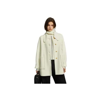 ELLE Coats Women's White