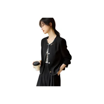 Mo Han Yi Mei Jackets & Coats Women's Black